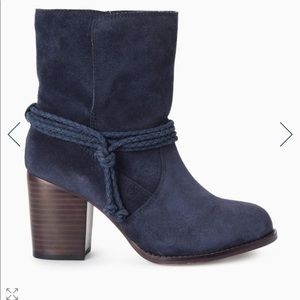 Splendid Navy Booties